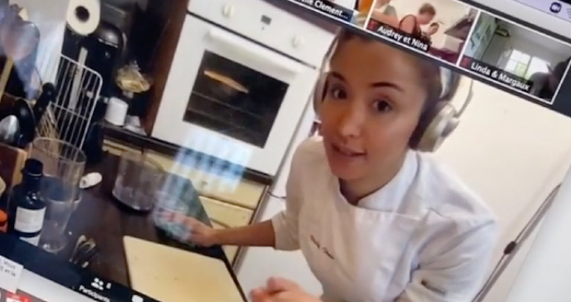 Suivre un cours de cuisine depuis chez soi