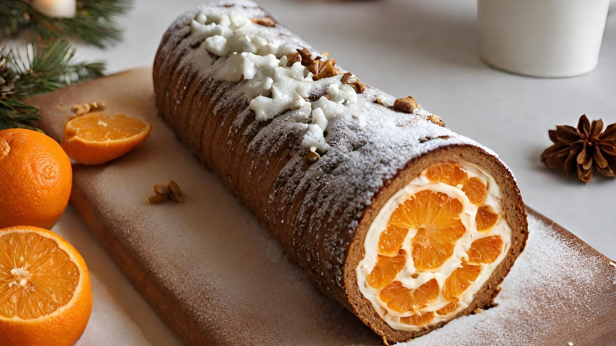 Recette bûche à la clémentine