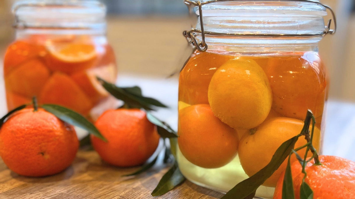Recette Clémentines lacto fermentées