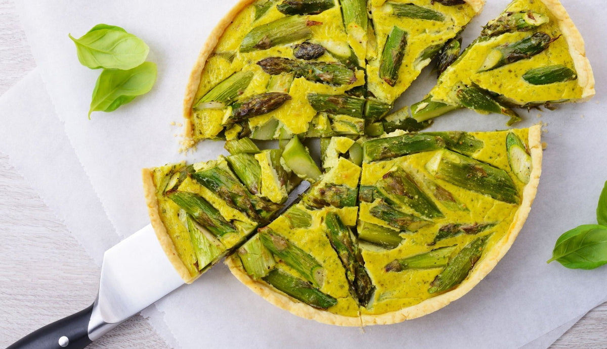 Recette quiche aux asperges