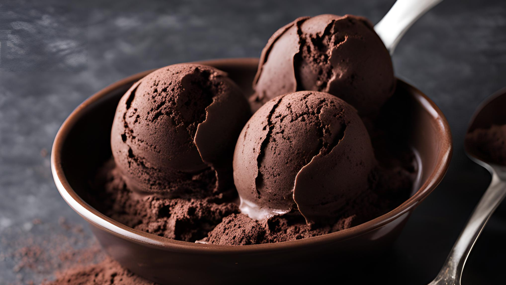 Recette de sorbet au chocolat noir