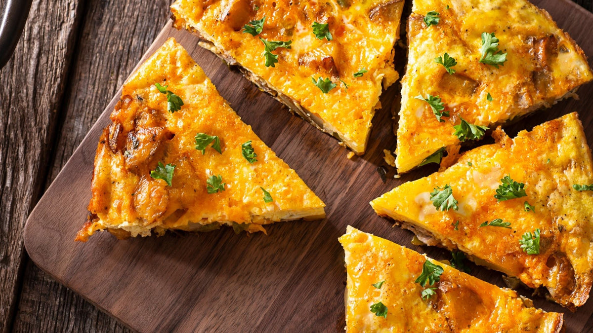 Recette de frittata aux champignons