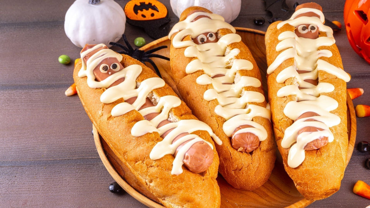 Recette hot dog d'halloween