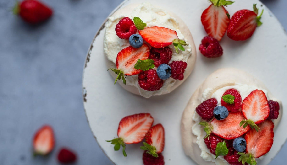 Recette pavlova aux fruits rouges