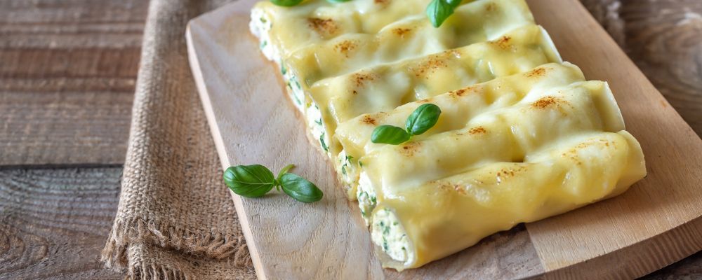 Recette cannelloni ricotta épinard