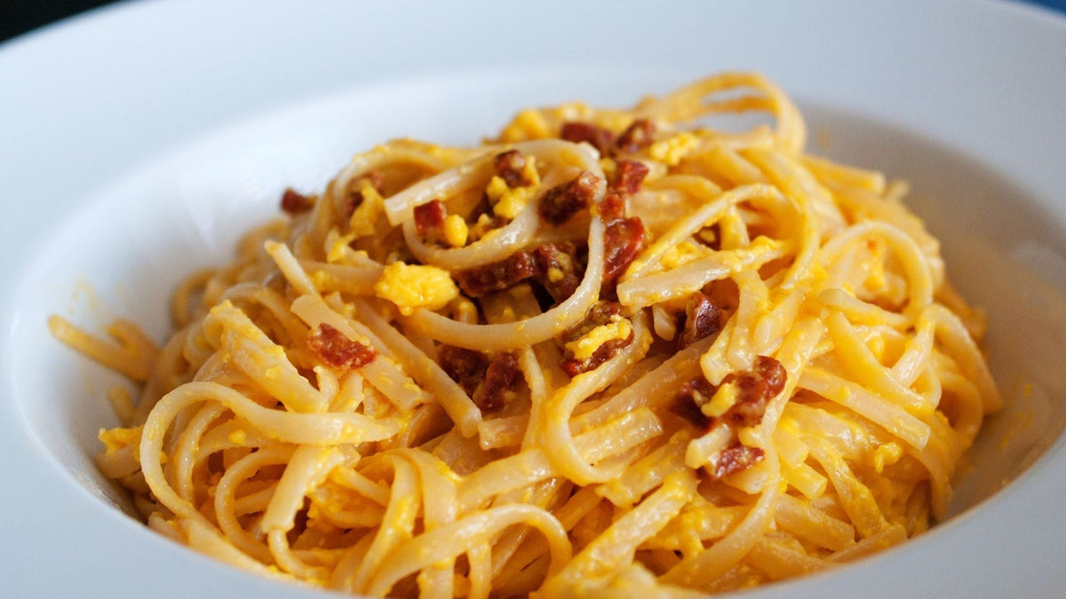 Recette pâte à la carbonara
