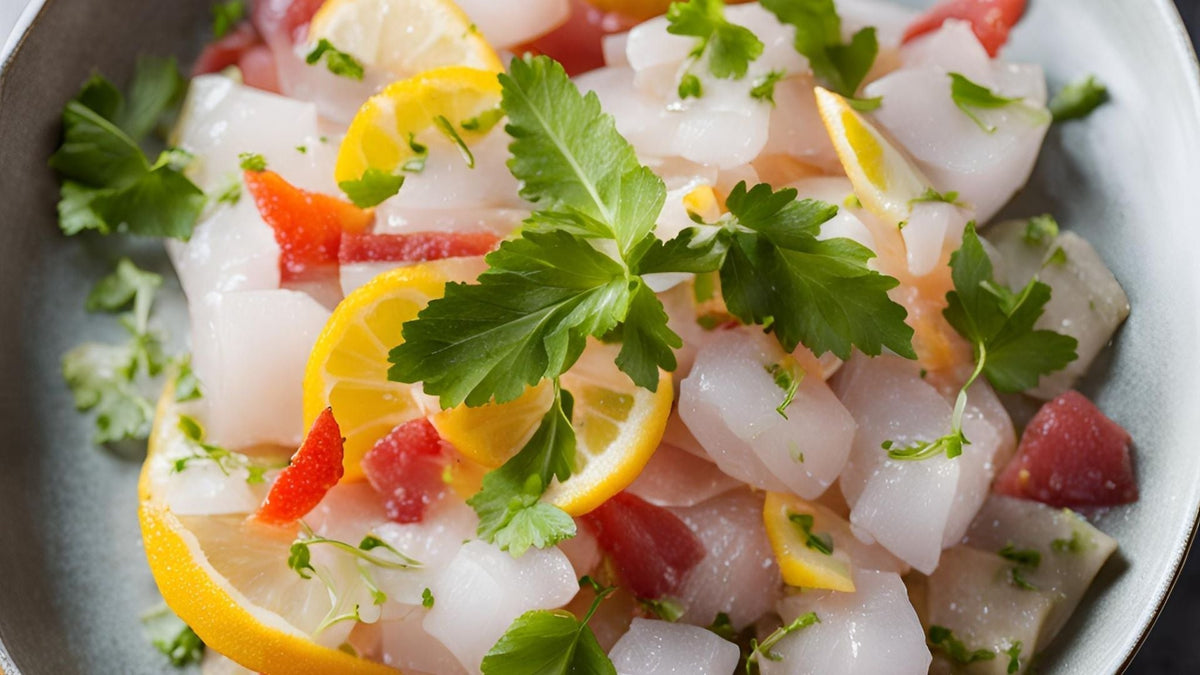 Recette ceviche de daurade aux agrumes