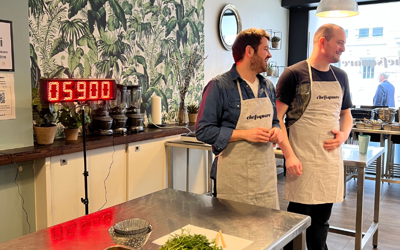 Dans les coulisses d'un vrai challenge en cuisine !