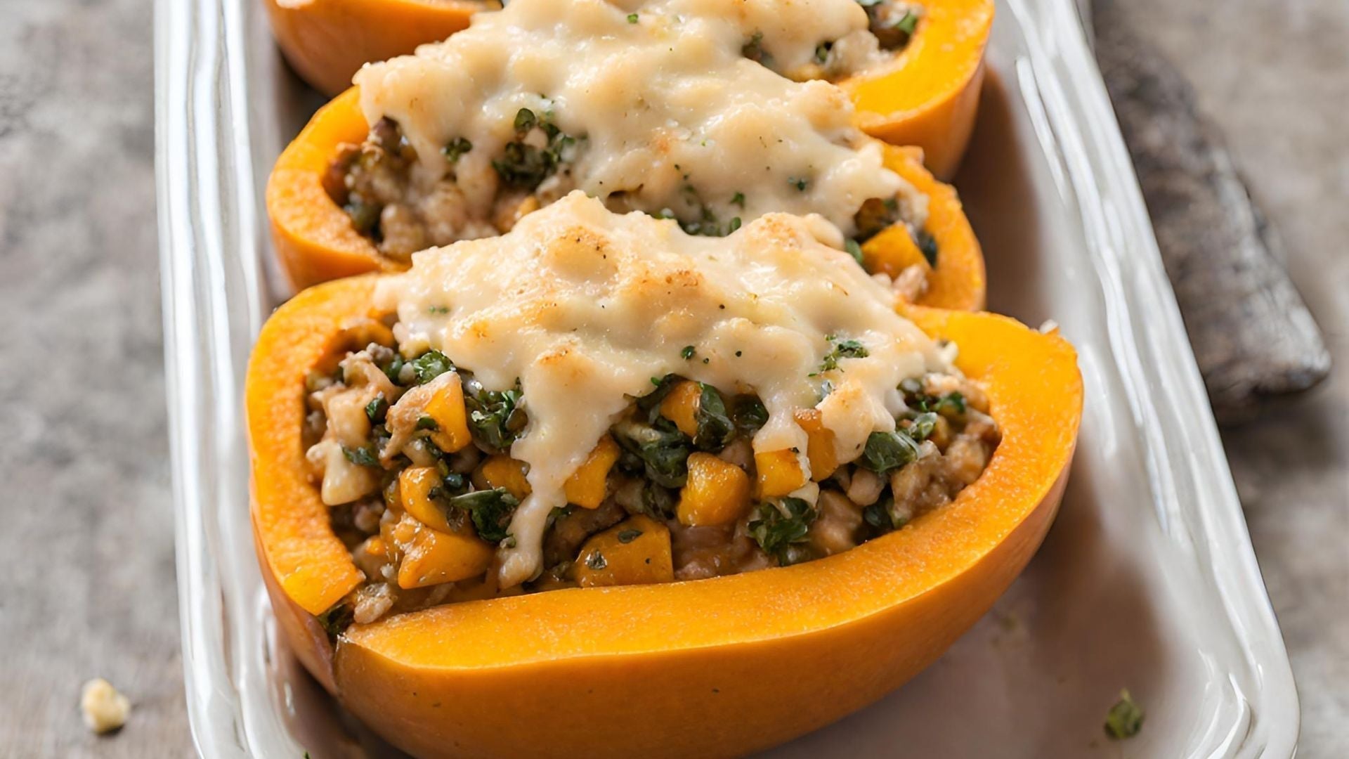 Recette butternut farci