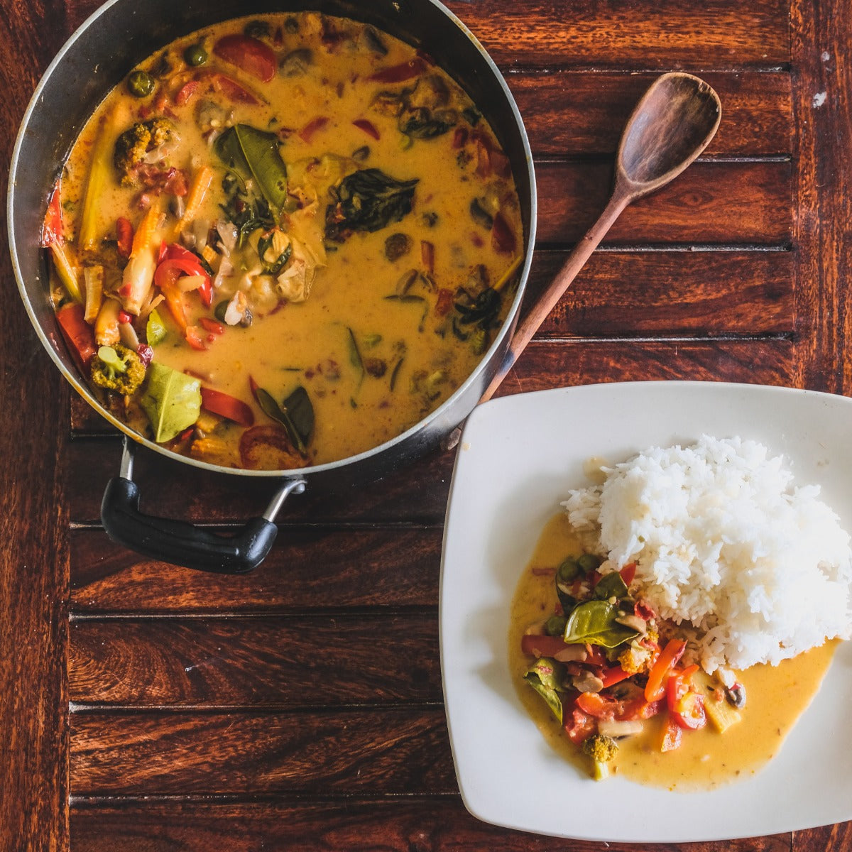 Recette curry thaï