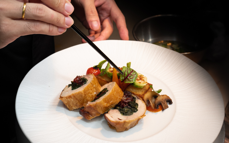 3 règles pour dresser une assiette digne des plus grands Chefs !