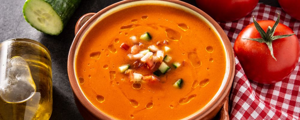 Recette gaspacho tomate concombre