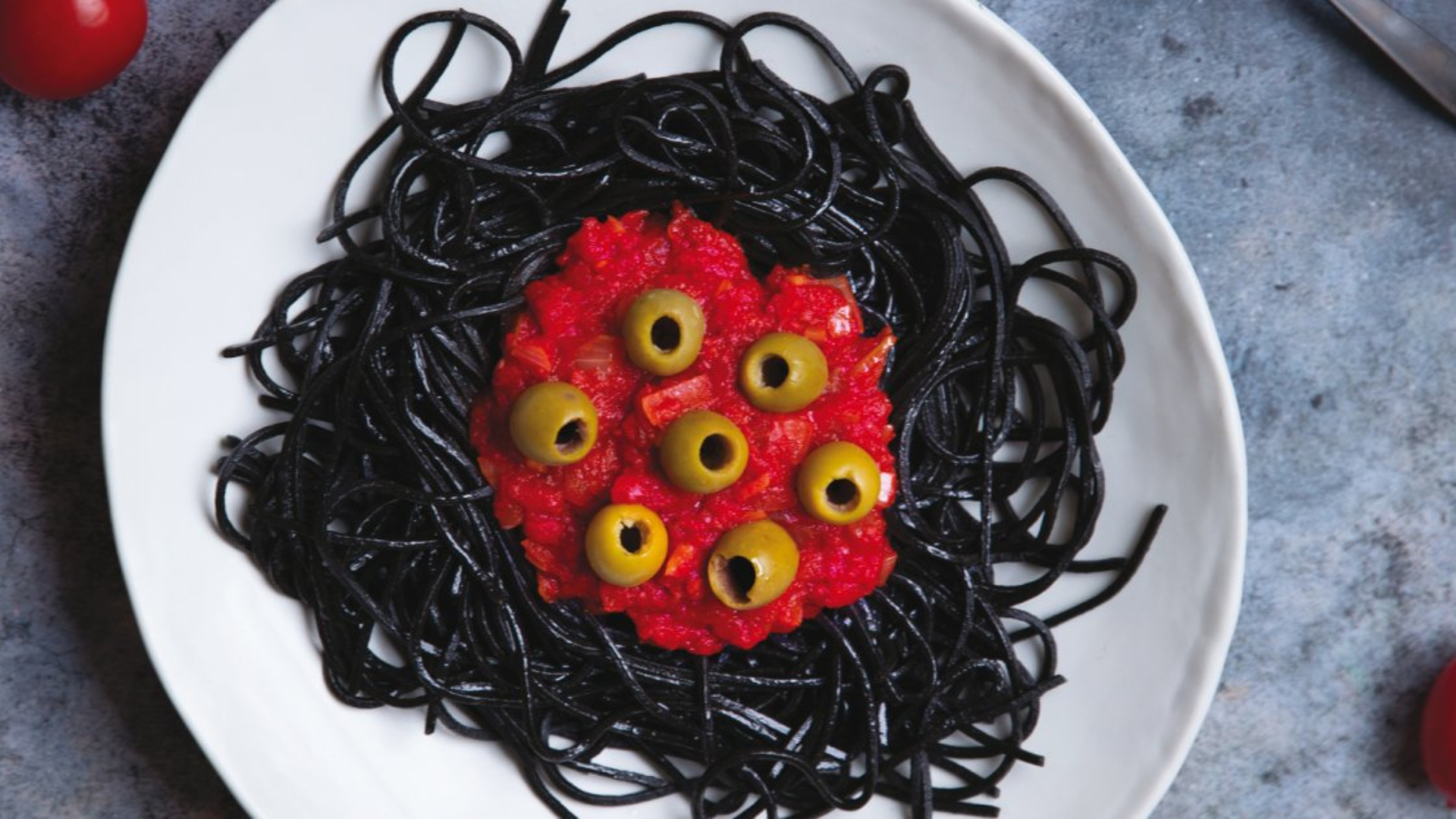 Recette spaghetti halloween