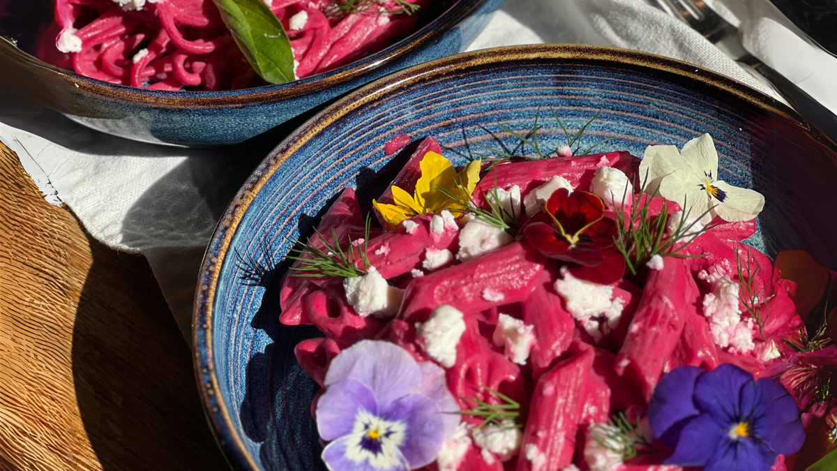Recette pink pasta à la betterave