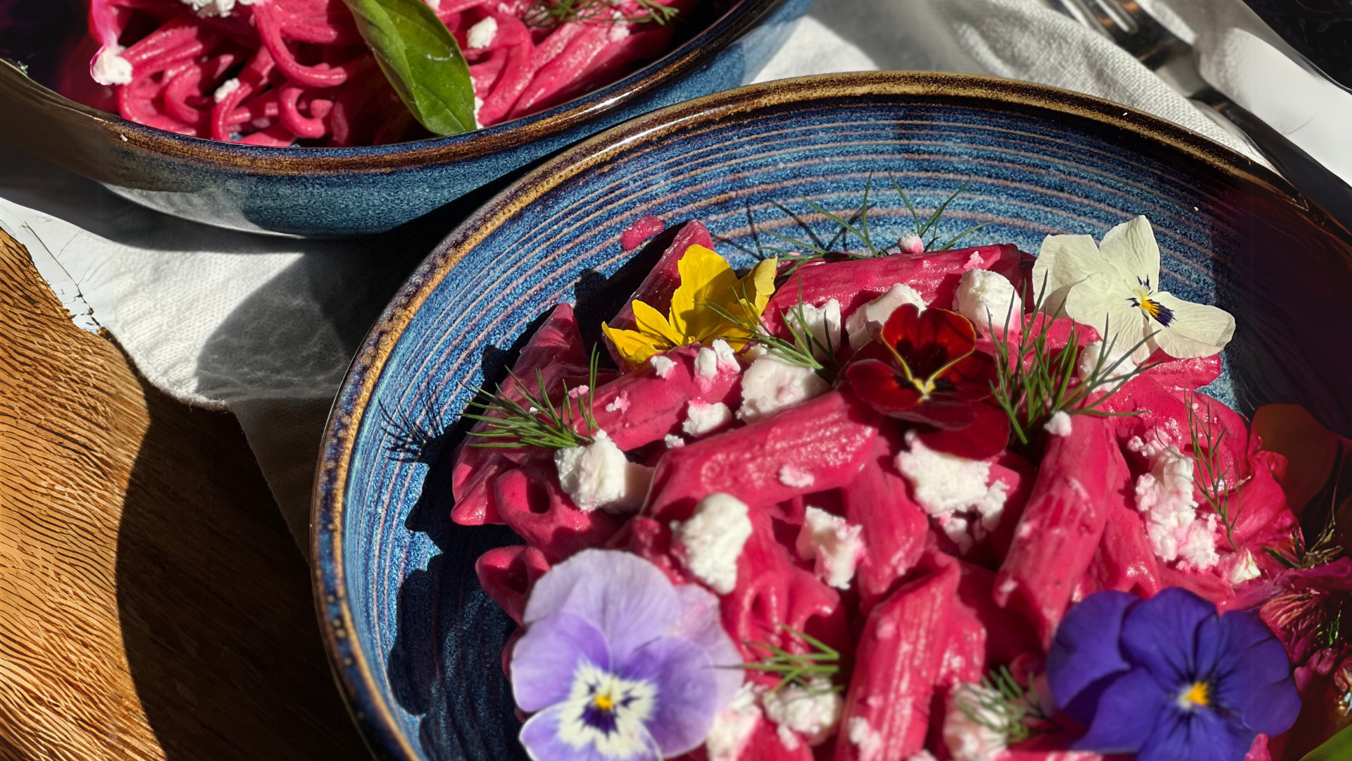 Recette pink pasta à la betterave