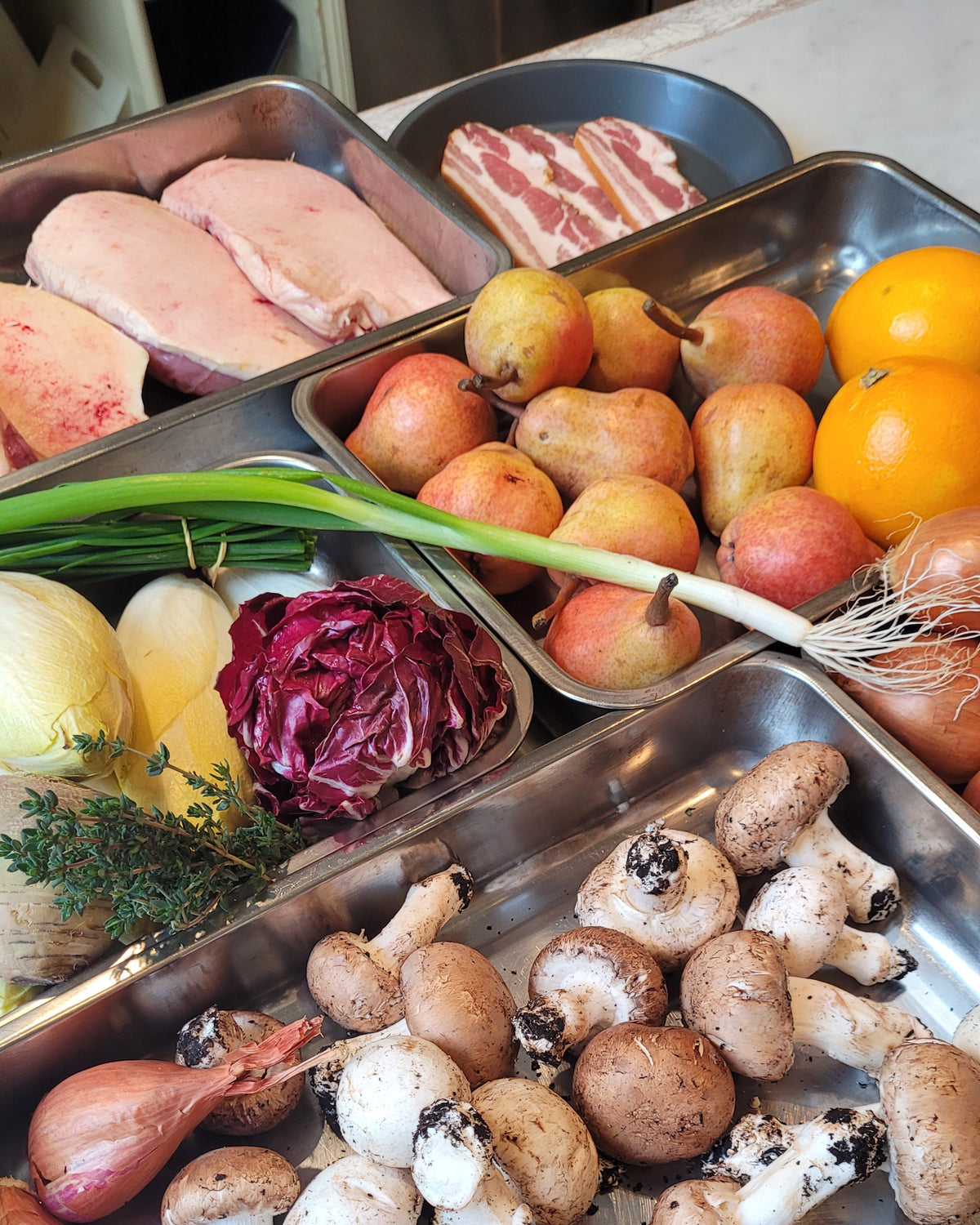 Cours de cuisine : Retour de marché - Paris