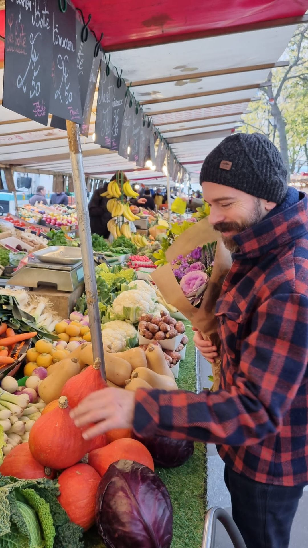 Cours de cuisine : Retour de marché - Paris