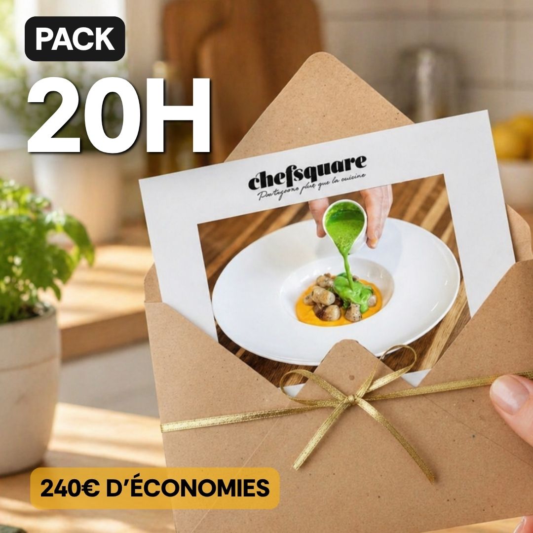 Bon pour un Pack de 20h