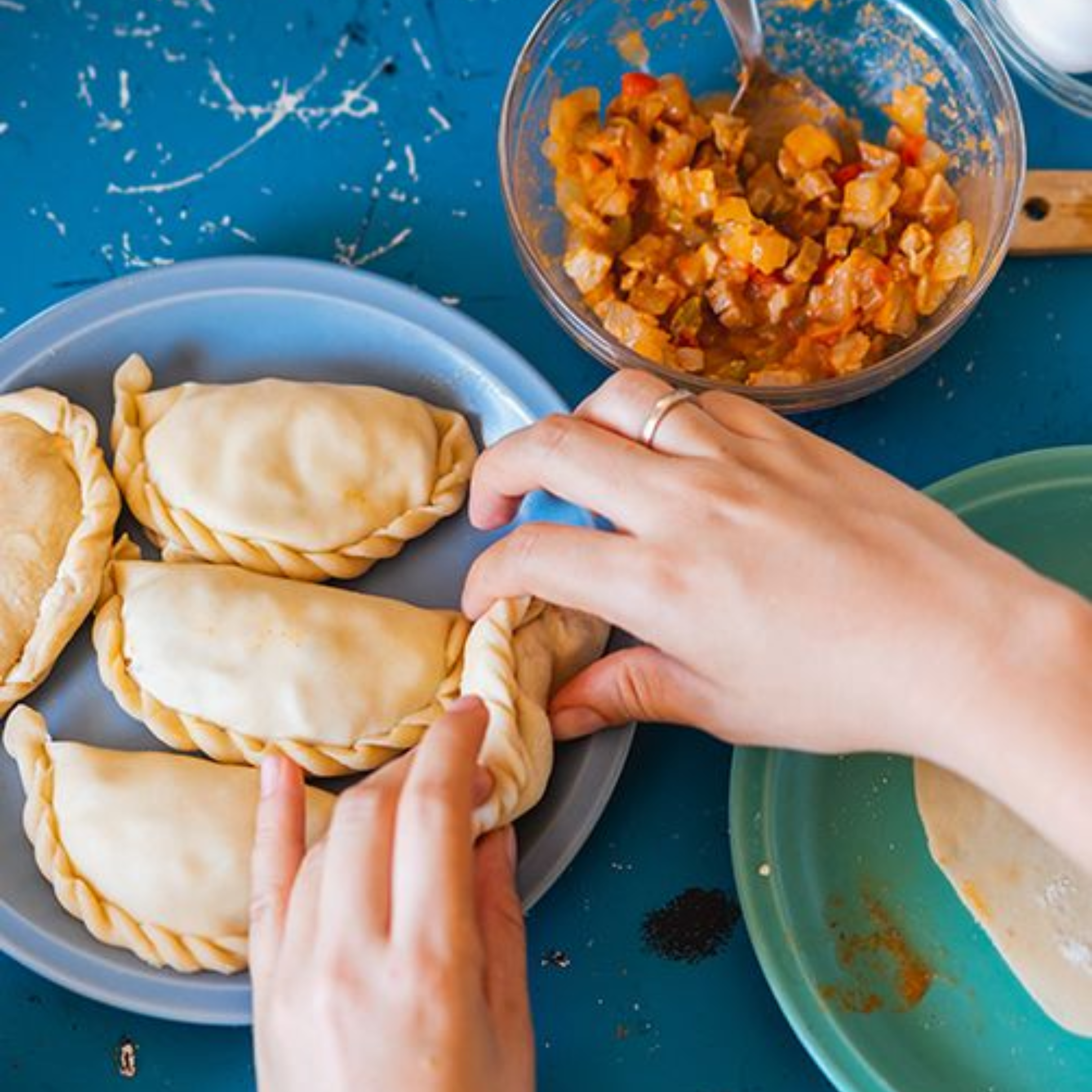 Cours de cuisine du monde autour des empanadas - Paris