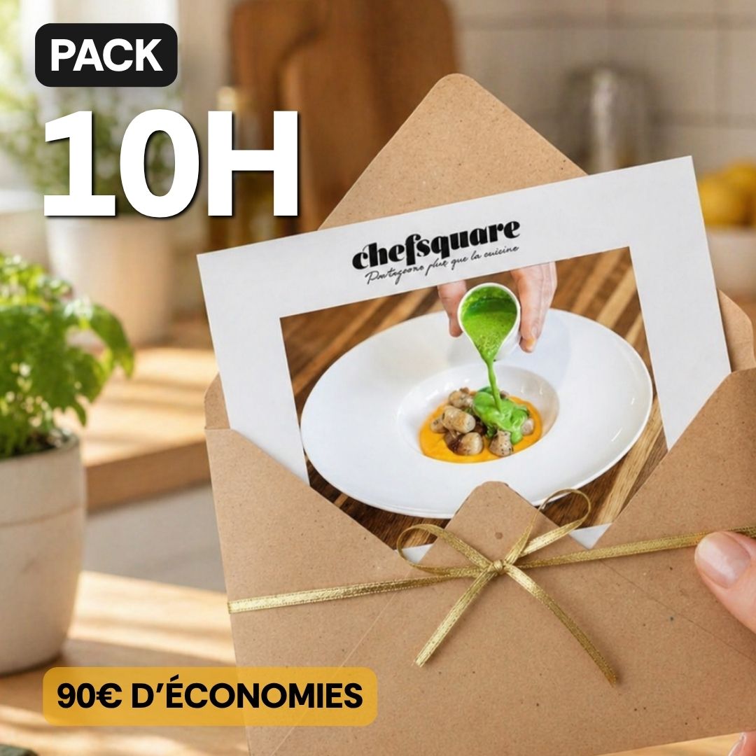 Bon pour un Pack de 10h