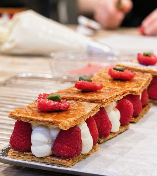 Cours de pâtisserie : La pâte feuilletée - Lyon