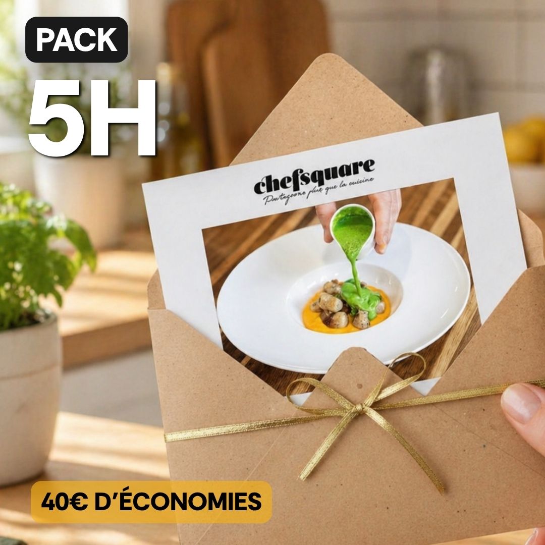 Bon pour un Pack de 5h