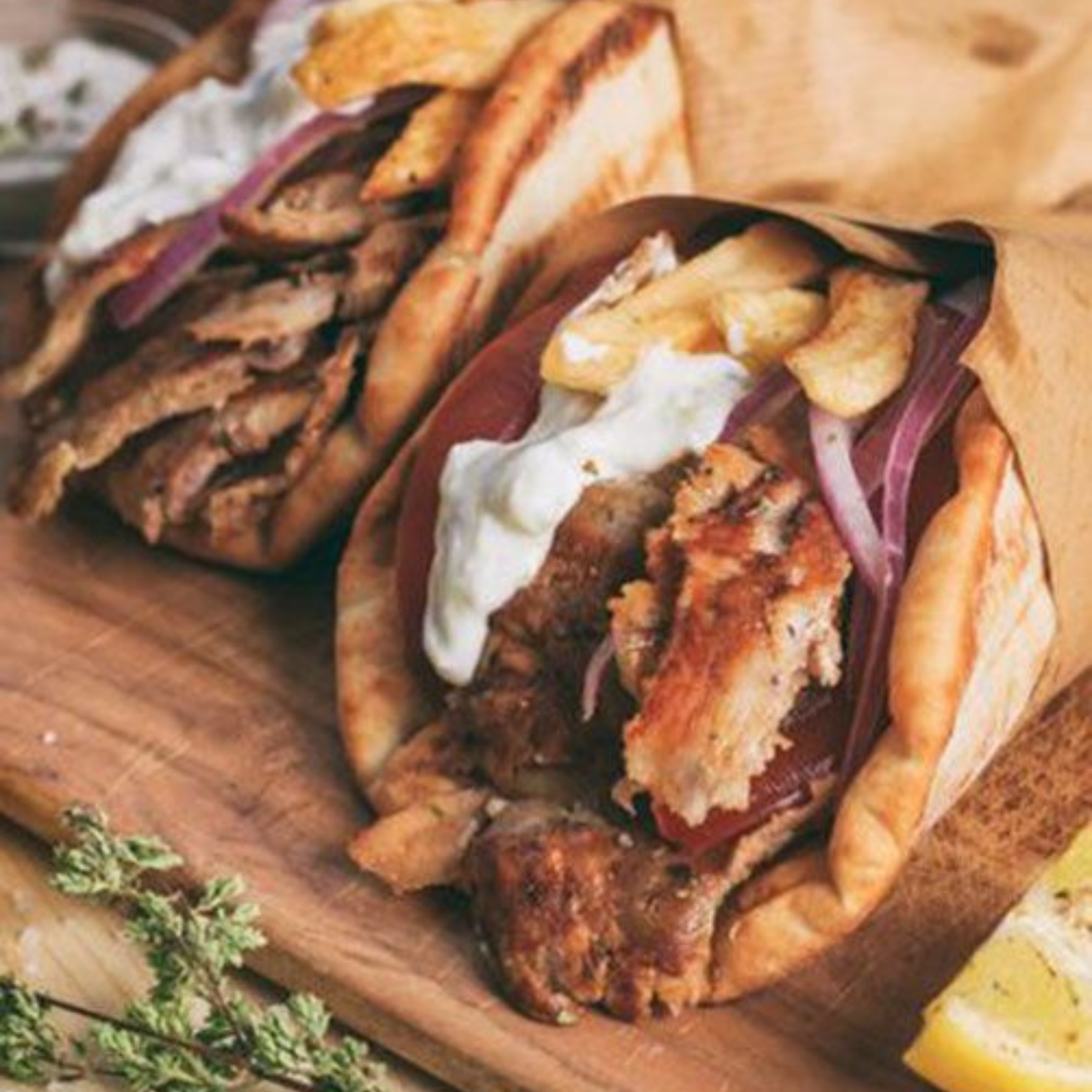 Cours de cuisine grecque : Street food à Lyon