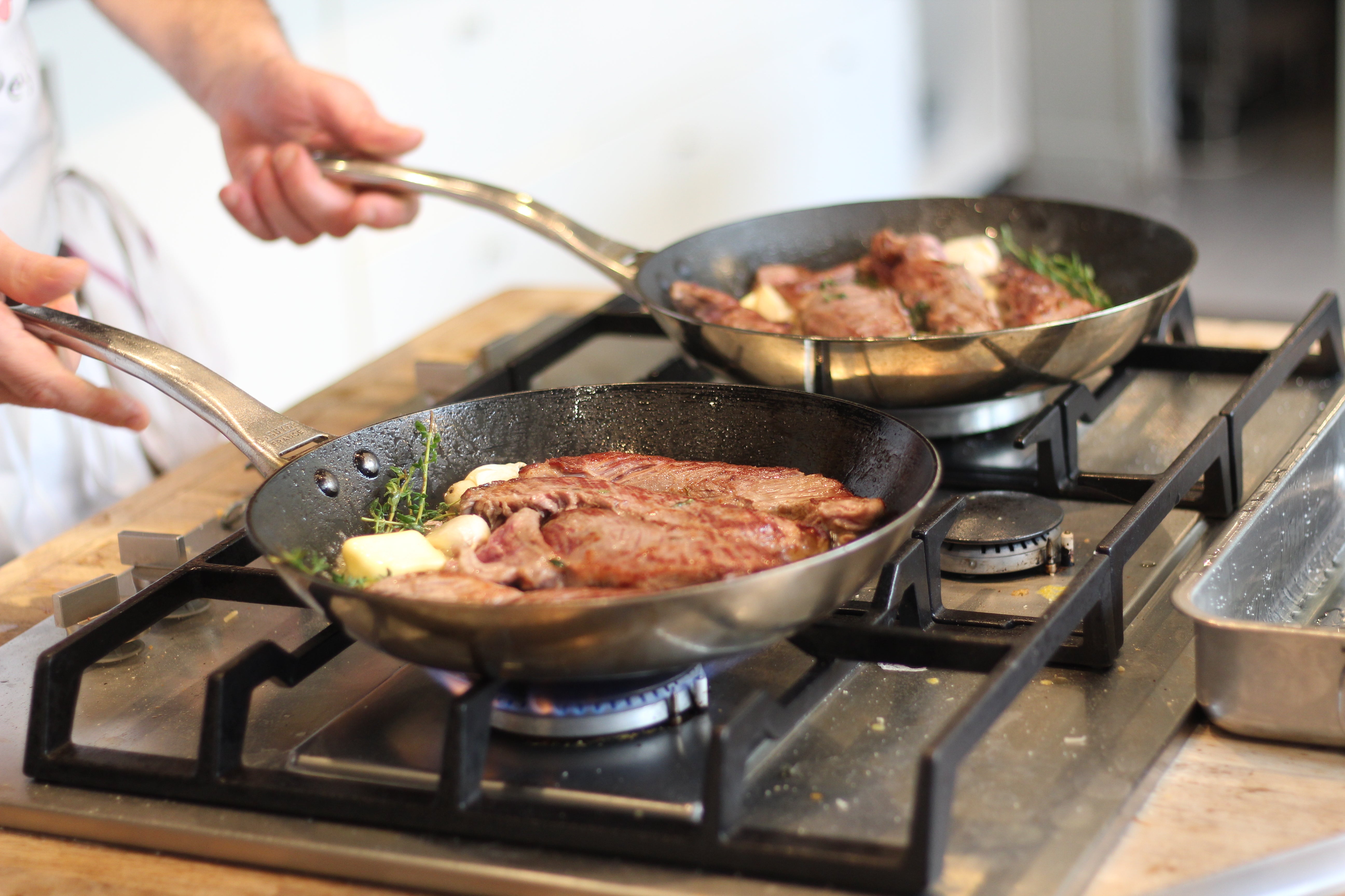 Cours de cuisine française : Grillades et planchas - Paris