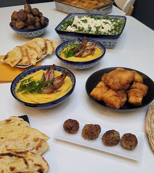 Cours de cuisine grecque - Lyon