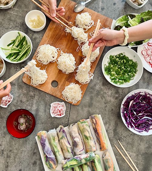 Cours de cuisine vietnamienne - Lyon
