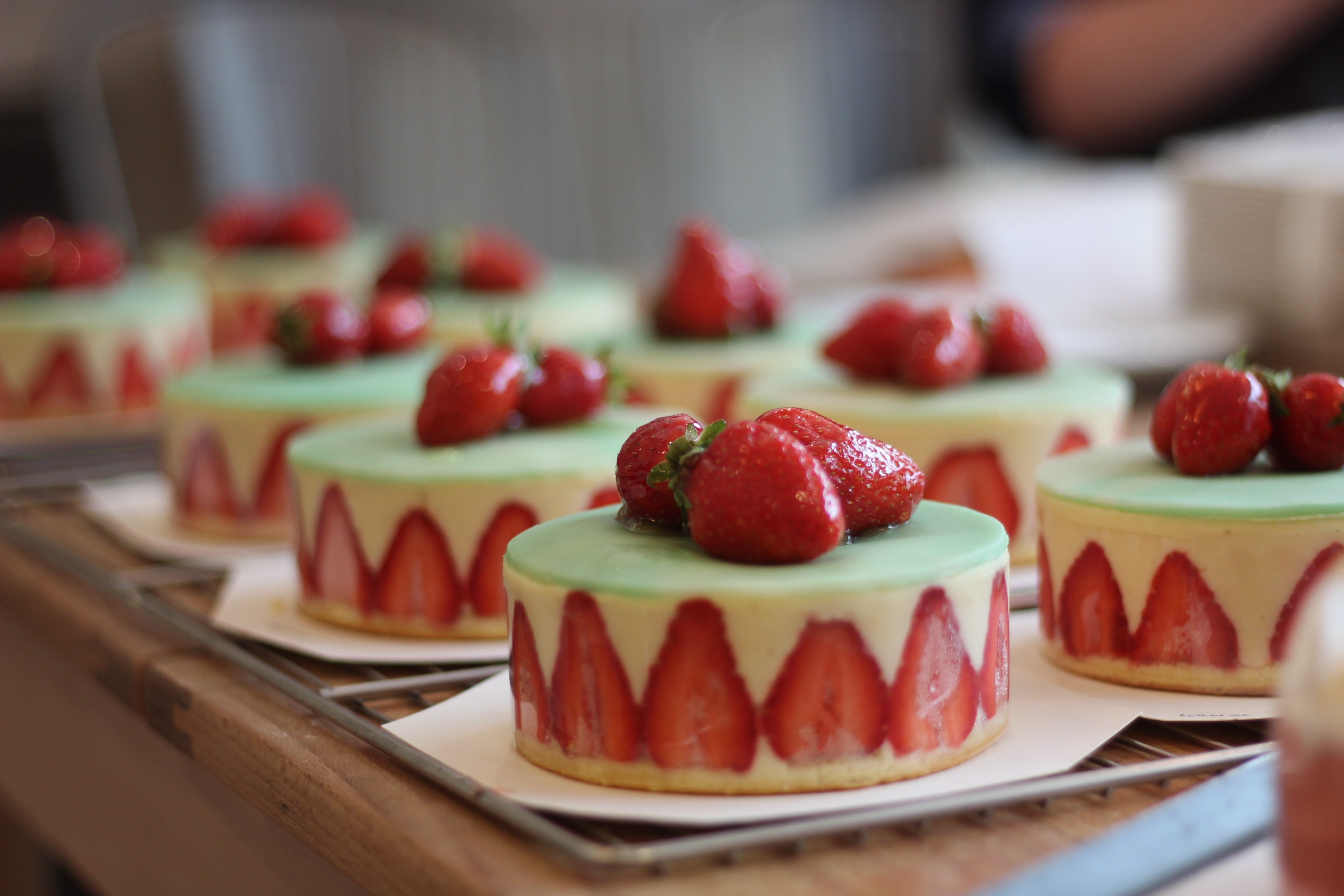 Cours de pâtisserie autour de la fraise à Lille