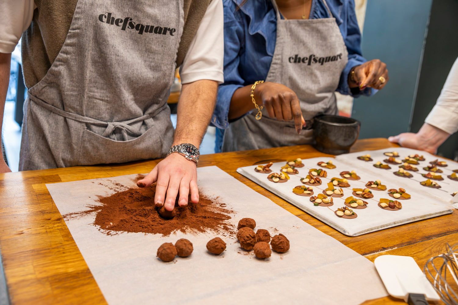 Cours de chocolaterie : Faire ses chocolats maison - Paris